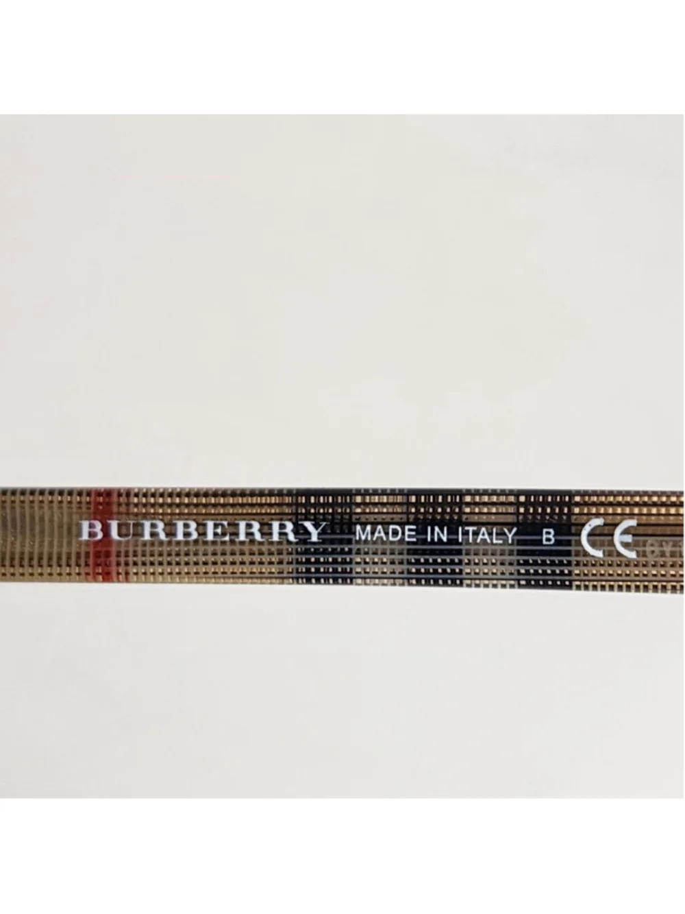 BURBERRY NEW Vintage‎ Nova Check Flat Top Sunglasses B4281-F